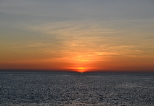 Zonsondergang aan Cape Leveque.