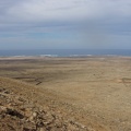 View from the crater of Lajares