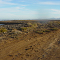 Dirt road on Fuerteventura.
