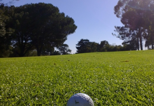9 holes op Fremantle public golf course. Slechts 16 dollar!