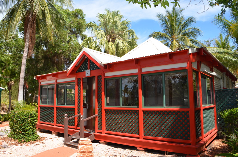 Onze bungalow in Cable Beach Resort.