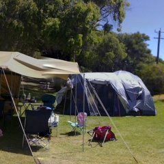 Onze campsite