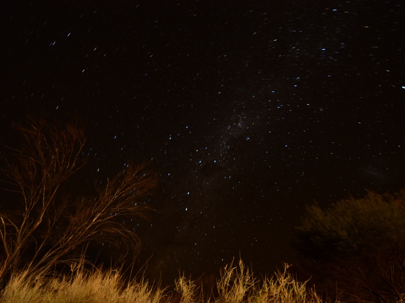 Milky Way over Kings Canyon