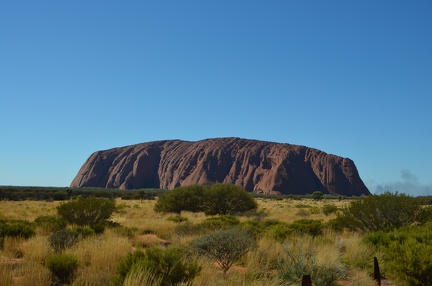 Uluru - Einddoel bereikt.