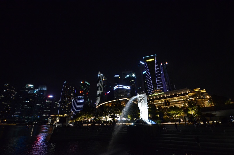 Singapore des avonds