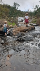 Waterval op de Kitty Gorge Trail