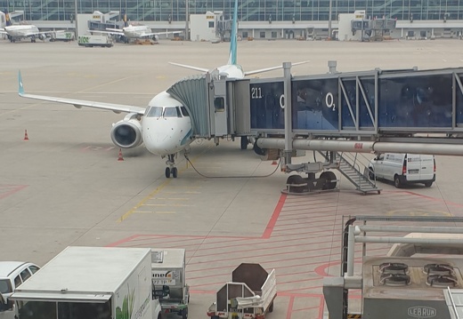 Regionale luchtvaart tussen Munchen en Brussel blijkbaar...